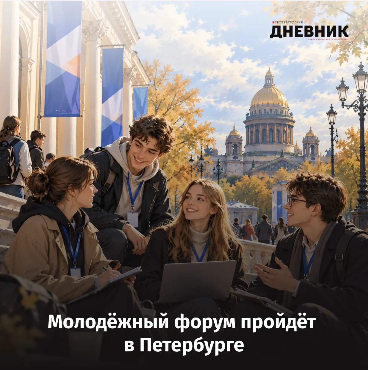 🎓 Учиться, работать и помогать: молодёжь встретится на большом форуме в Петербурге