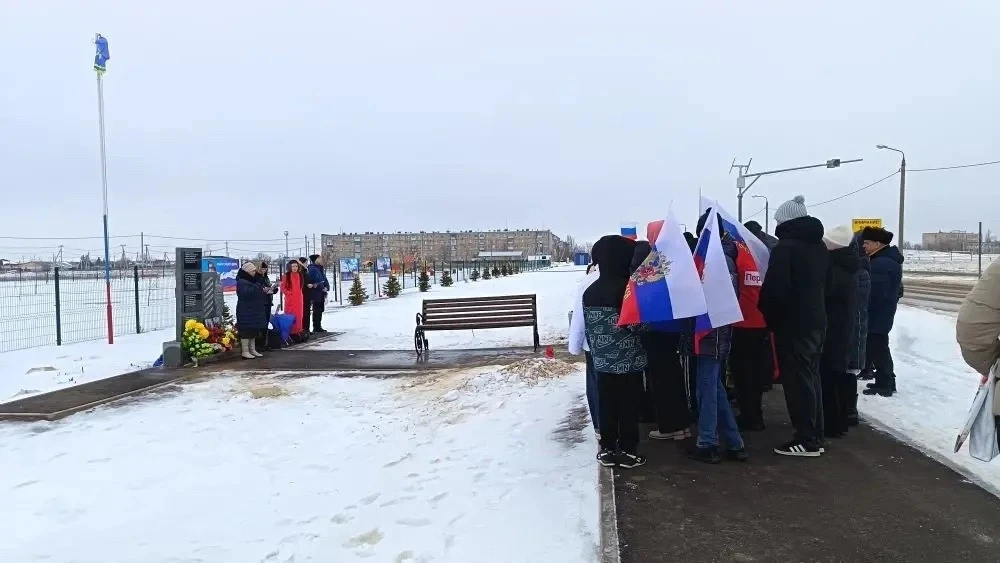 Обелиск в посёлке Краснооктябрьском: память, высеченная в камне  📌В посёлке Краснооктябрьском, непод