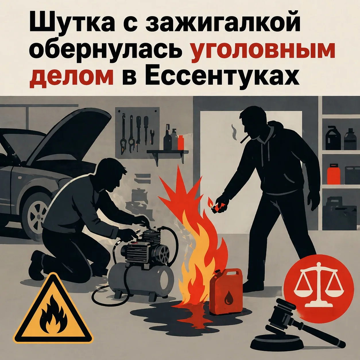 🔥В Ессентуках молодой человек стал фигурантом уголовного дела, умышленно проигнорировав элементарные