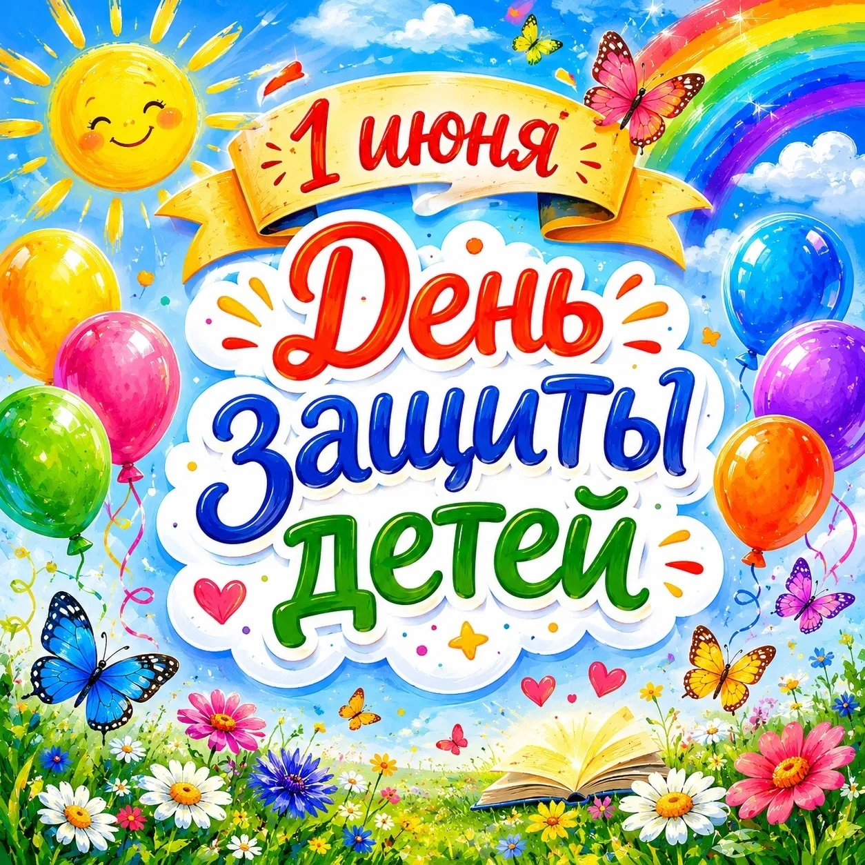 🎉 1 июня — Международный день защиты детей 🎉