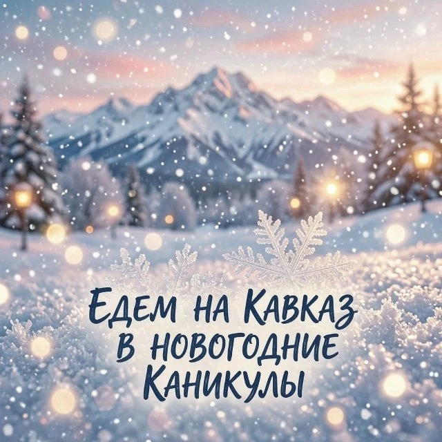 Новогодние каникулы на Кавказе!