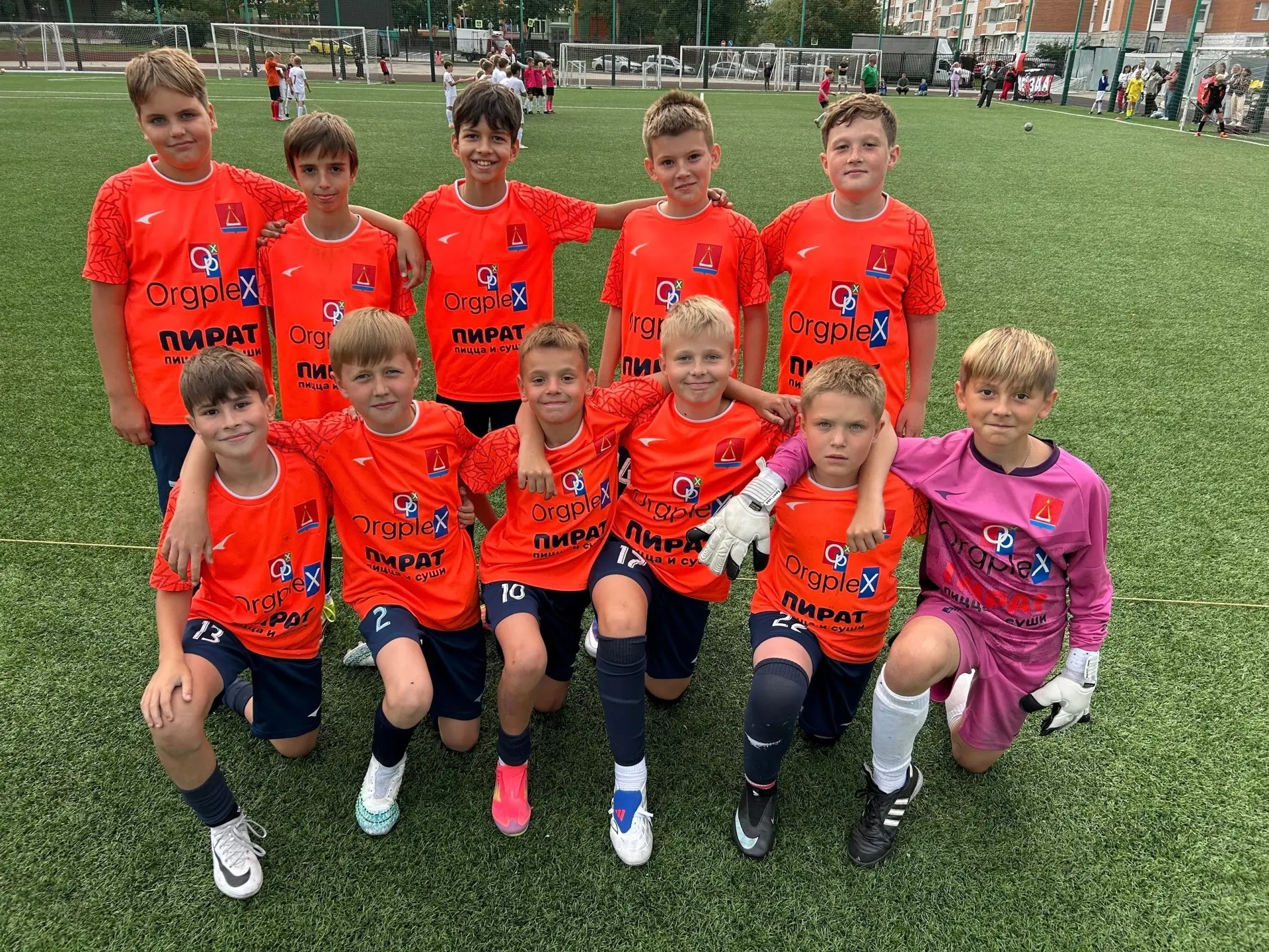 ⚽15 августа, Москва, стадион «Пламя», турнир «Футбольная территория» среди детских кома...