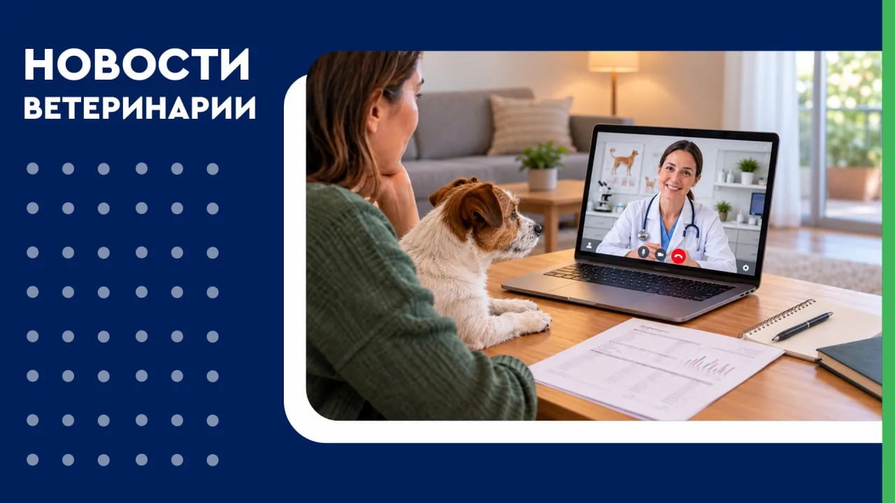 📱 В Подмосковье ветеринары начали консультировать онлайн