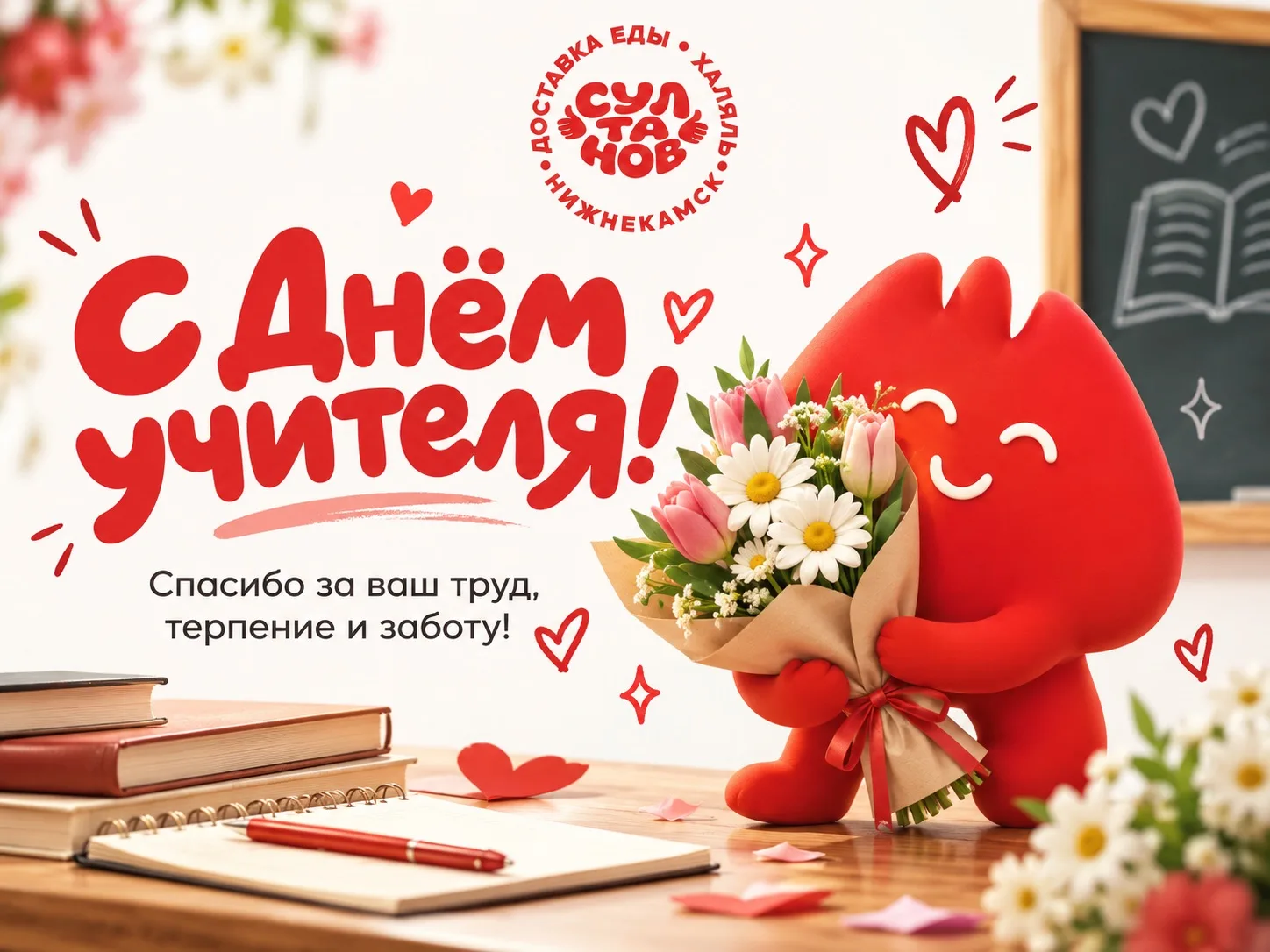 С Днём учителя!