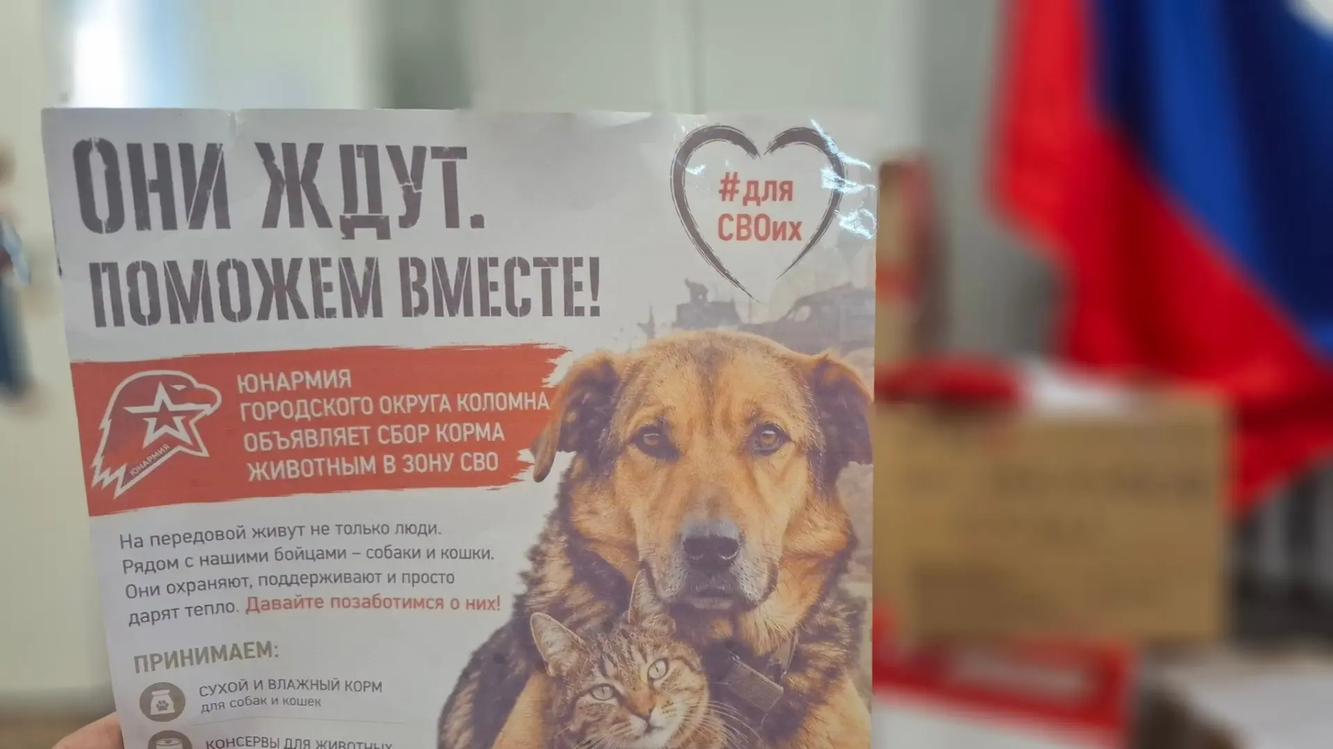 «Они ждут! Поможем вместе!“ — юнармейцы Маливской школы не остались в стороне»