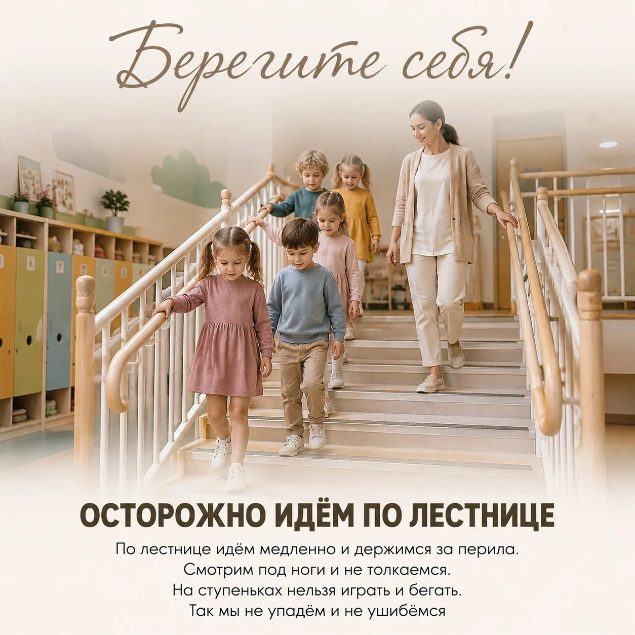 Правила безопасности в детском саду