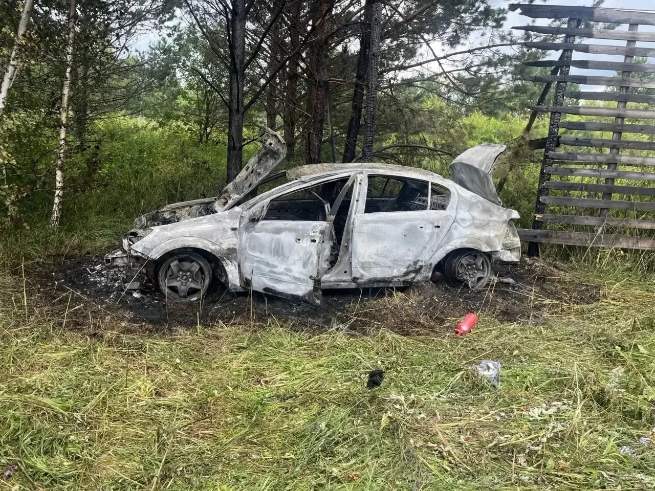 Вчера, 27 июля на 123 км. автодороги Красноярск-Енисейск, водитель управляя автомобилем Опель Астра,