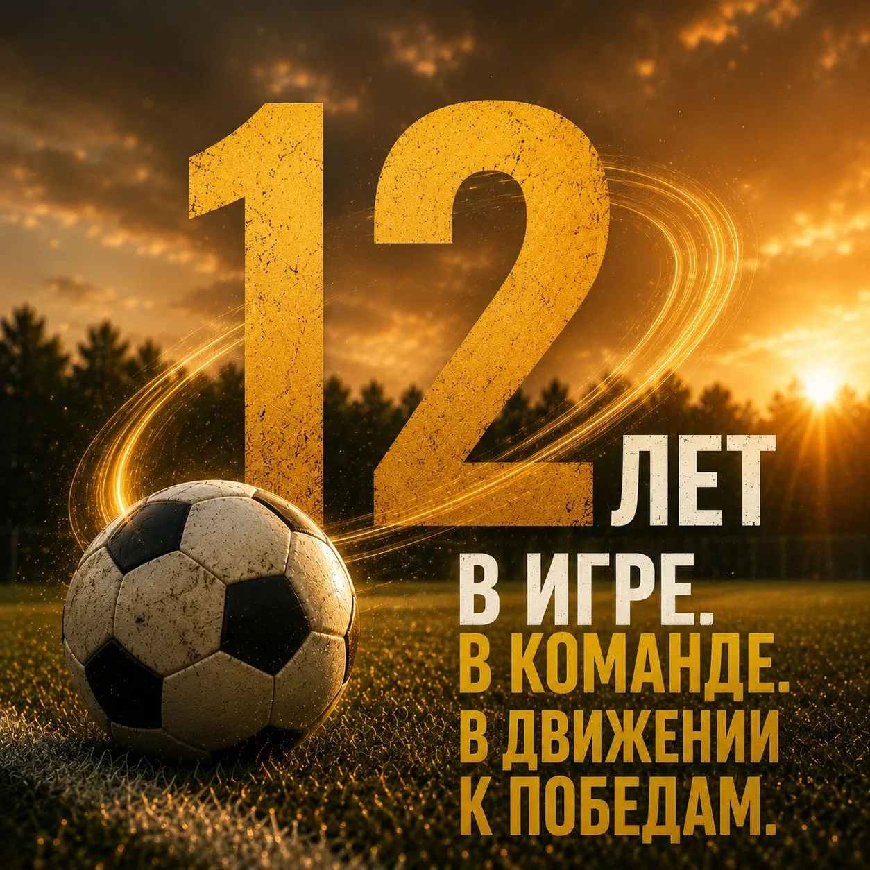 🖤💛 12 ЛЕТ ФК «ПЕГАС»!