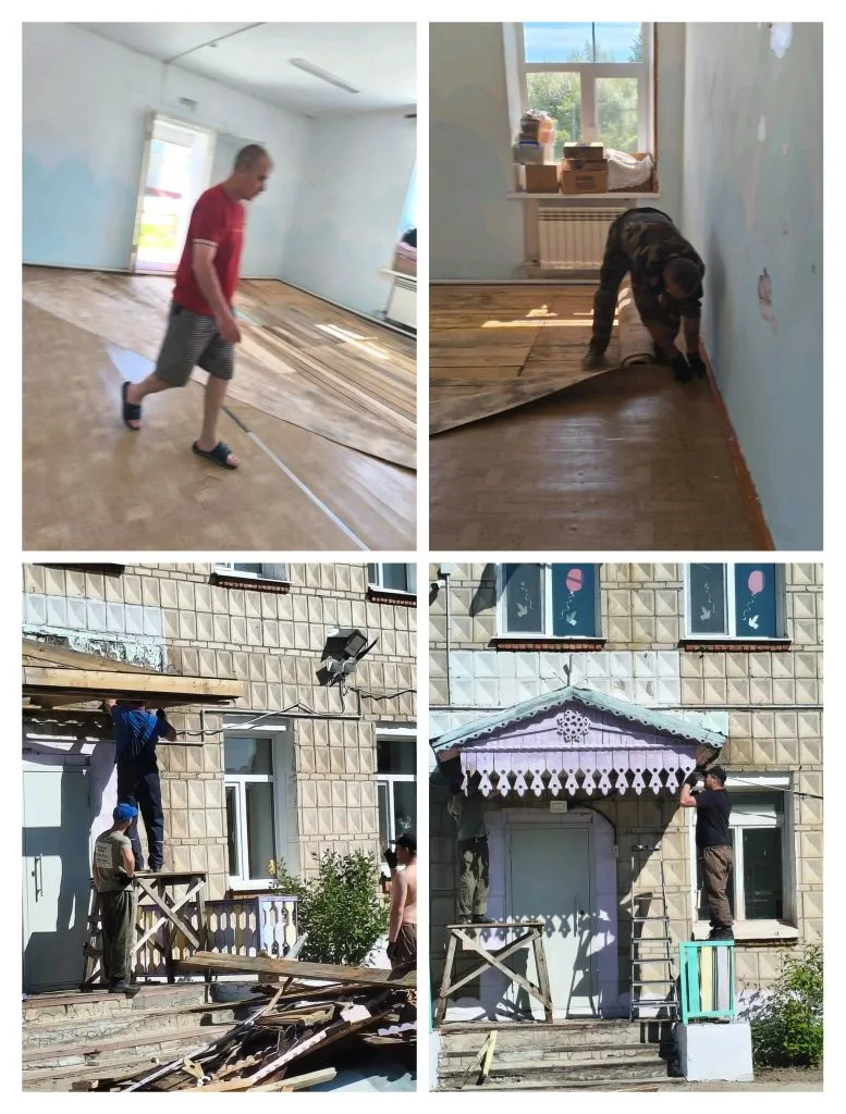 Обновление в самом разгаре! 🔨✨


Друзья, у нас отличные новости! Наш детский садик меняется к лучше