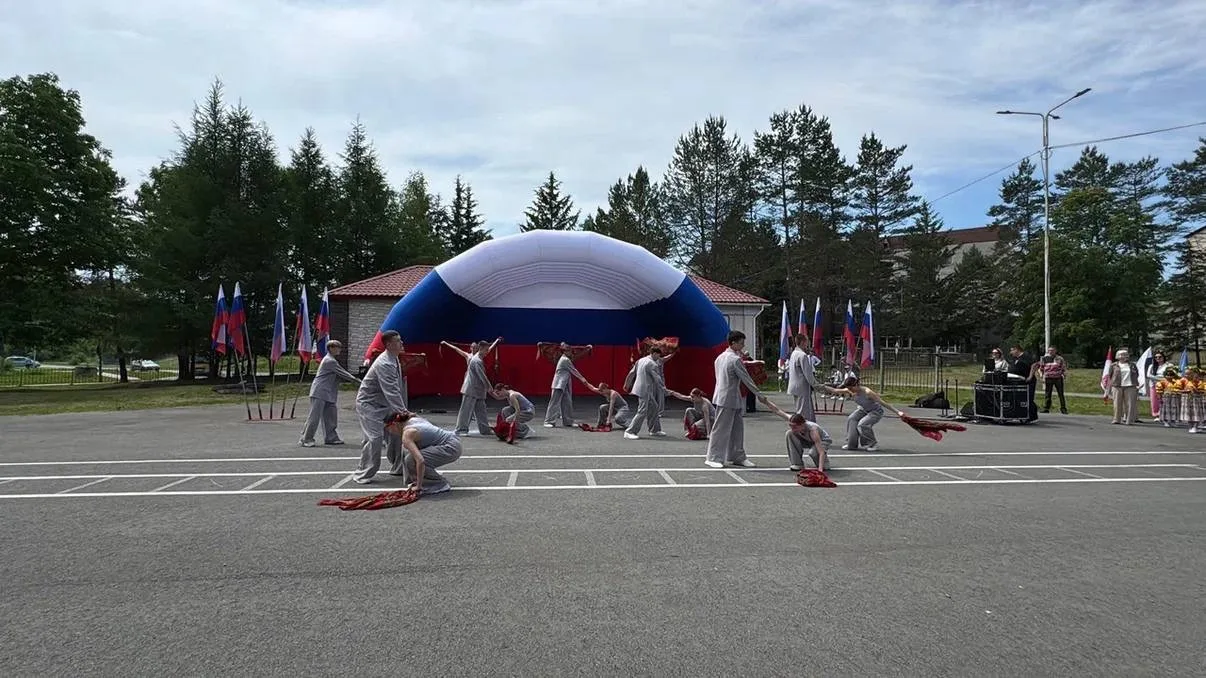 12 июня в Парке Героев Даманских событий отметили День России в рамках торжественной пр...