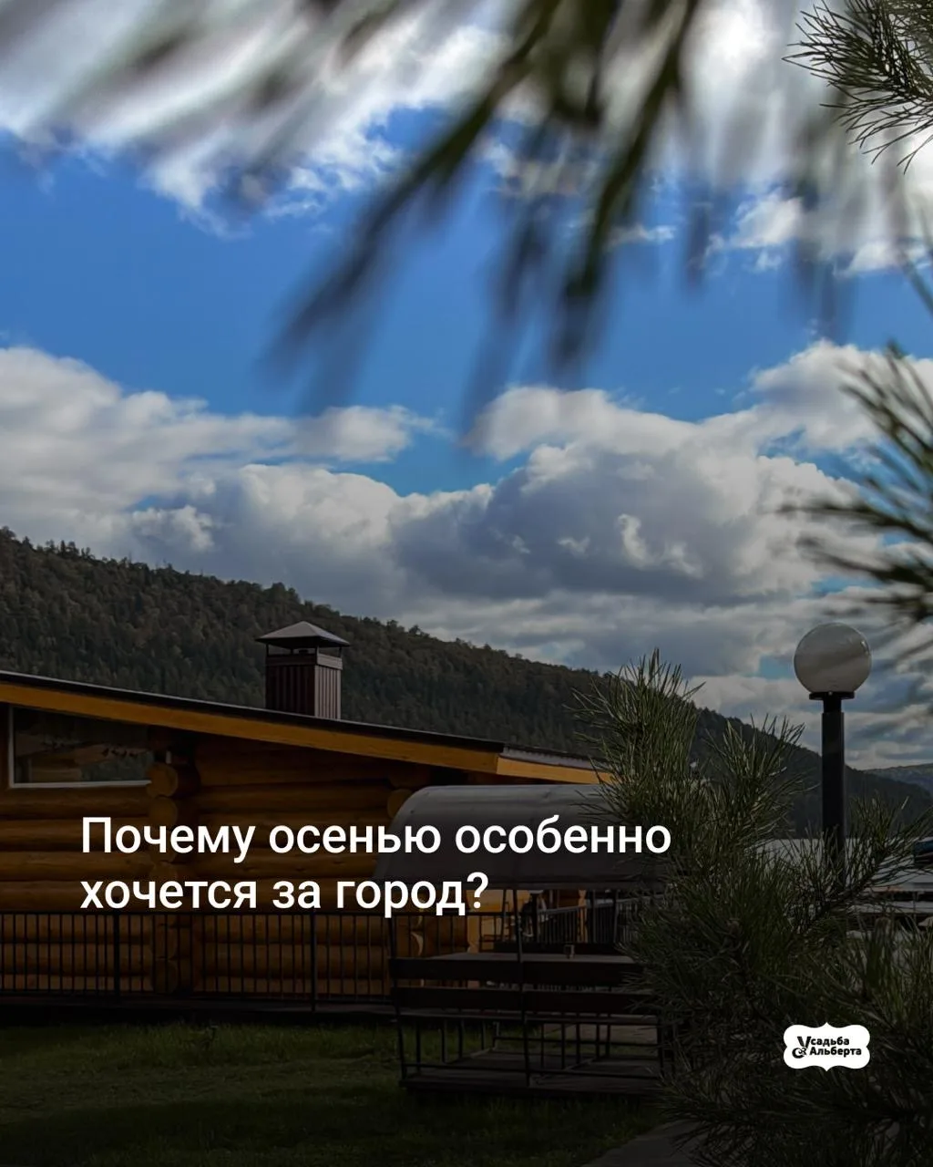 Осенью особенно хочется выбраться за город 🍂