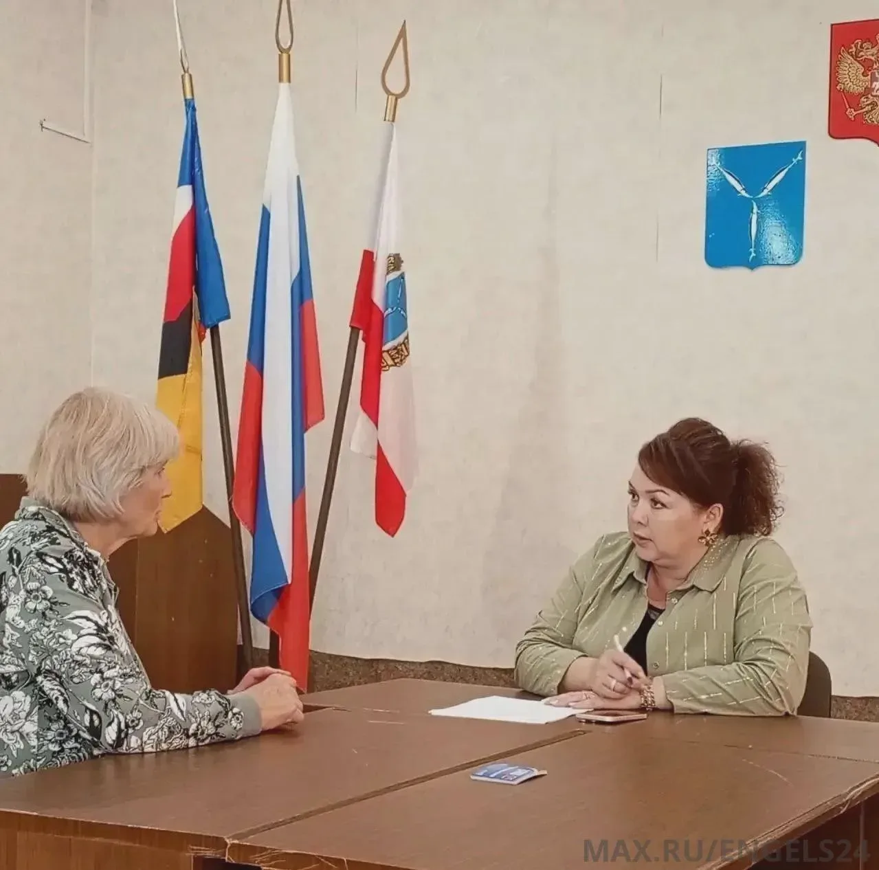 Альфия Доди провела приём жителей Новопушкинского
