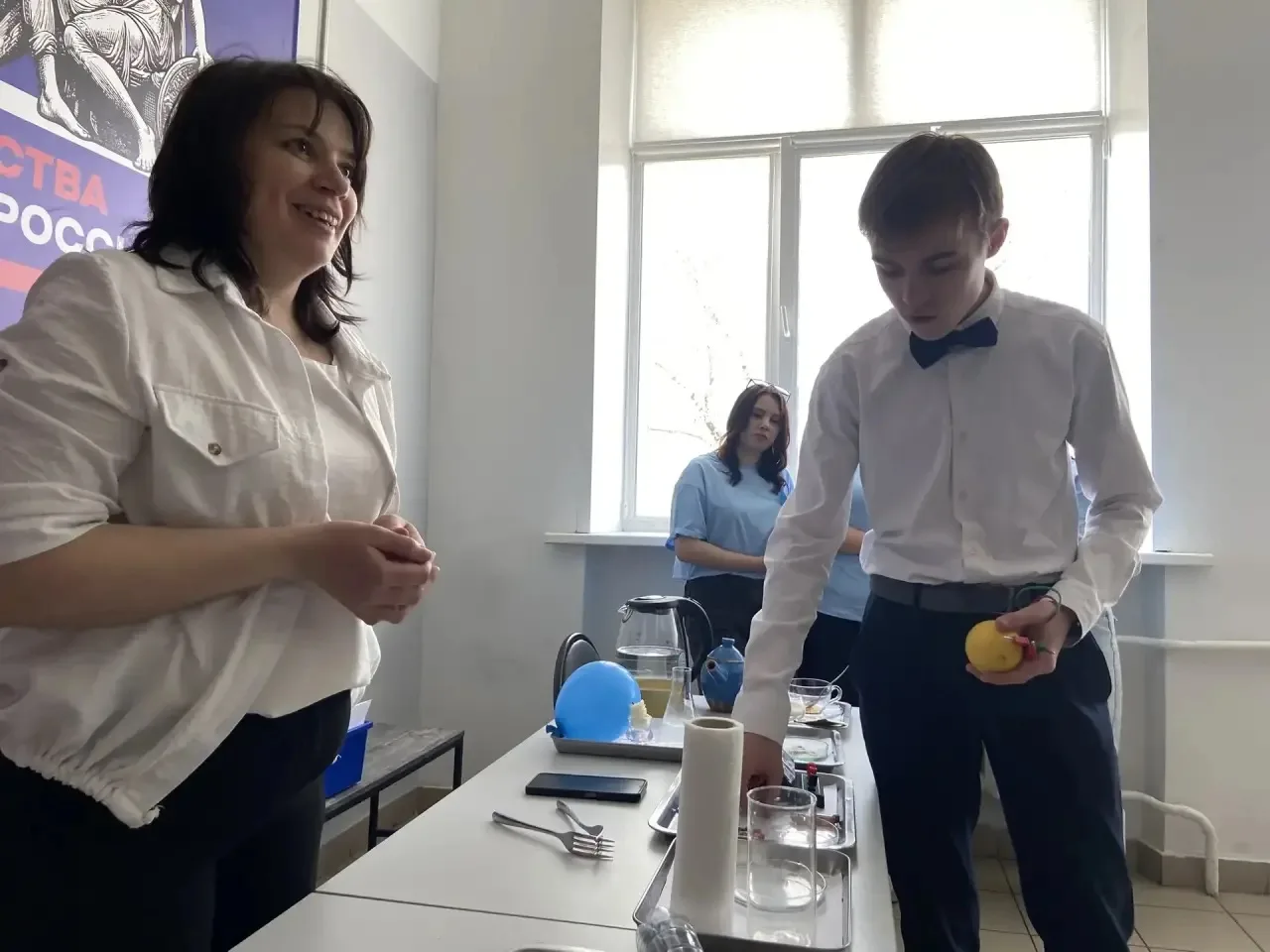 📅 24 апреля ученики 9«А» и 9«В» классов нашей школы посетили День открытых дверей в Пензенском колле
