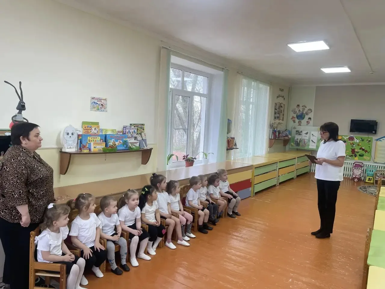 Каждый год в начале апреля проходит «Международный день здоровья».Группа «Звёздочки» со...