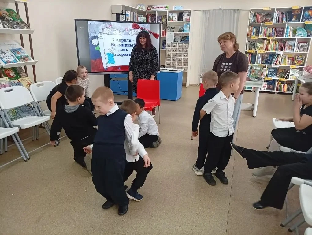 ✅9 апреля, ученики 1б класса (классный руководитель Завалинич Ольга Павловна) посетили библиотеку се