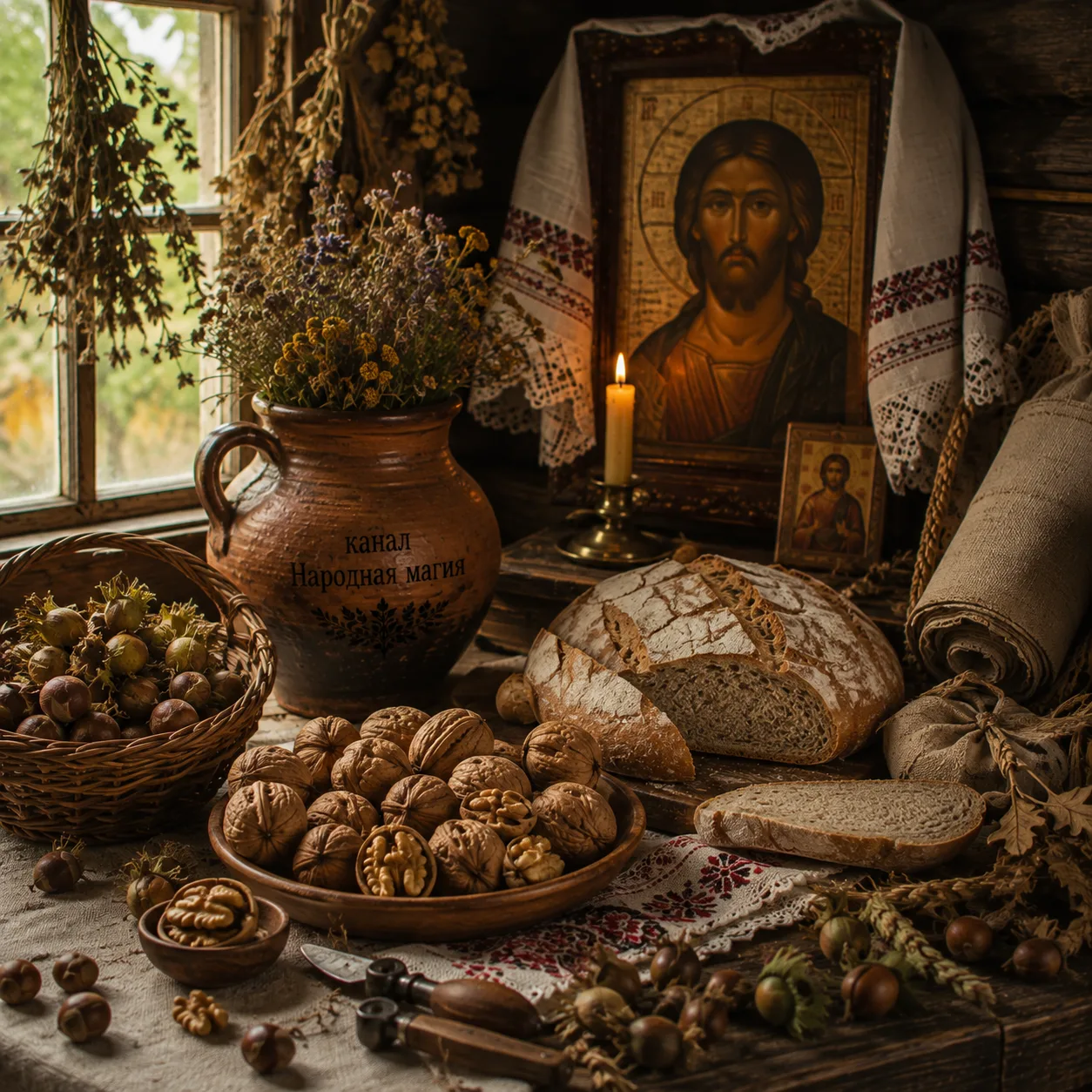 🕯 Ореховый Спас — последний из трёх