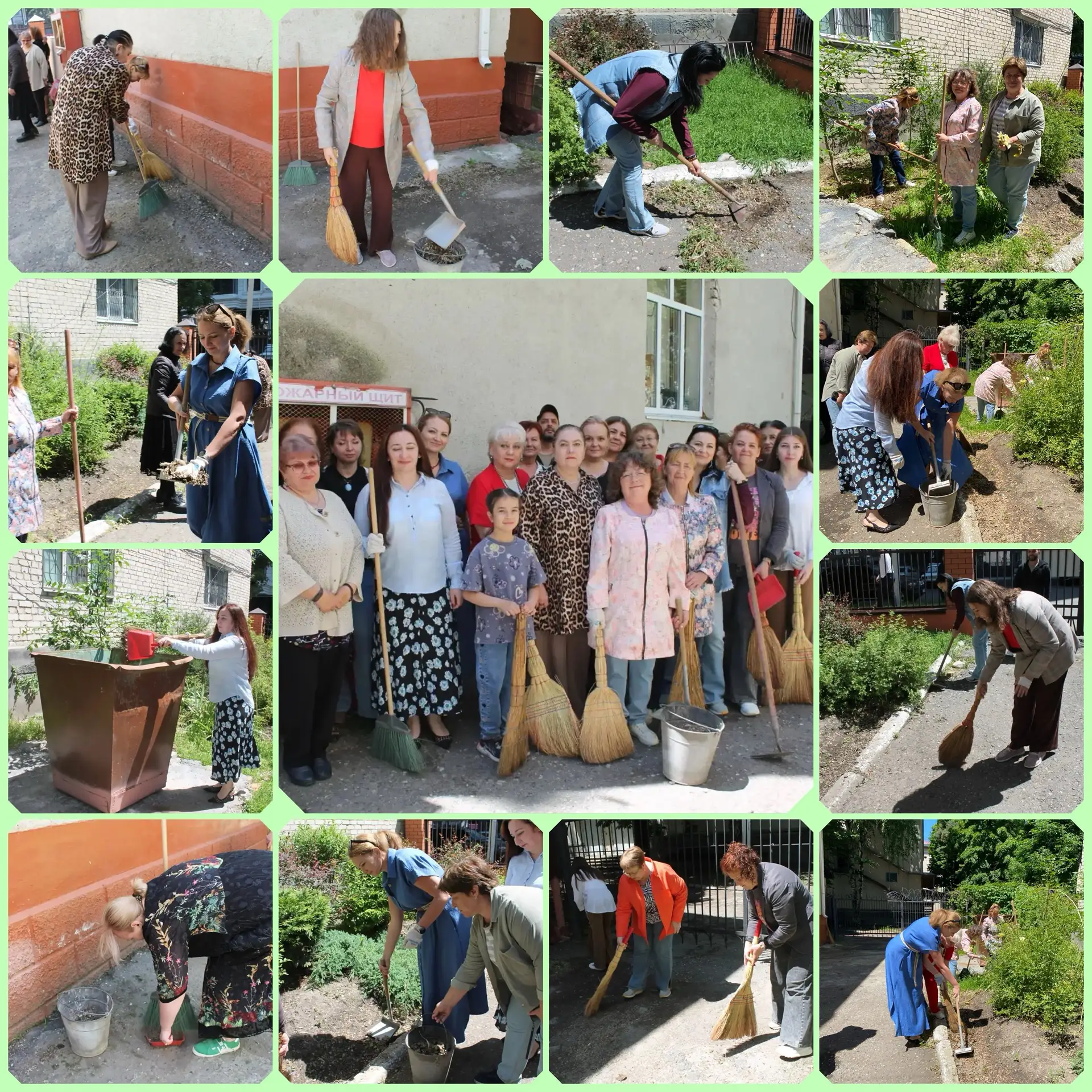 05.06.2026г.колектив школы принял участие в "Общегородском субботнике"  по санитарной очистке прилег
