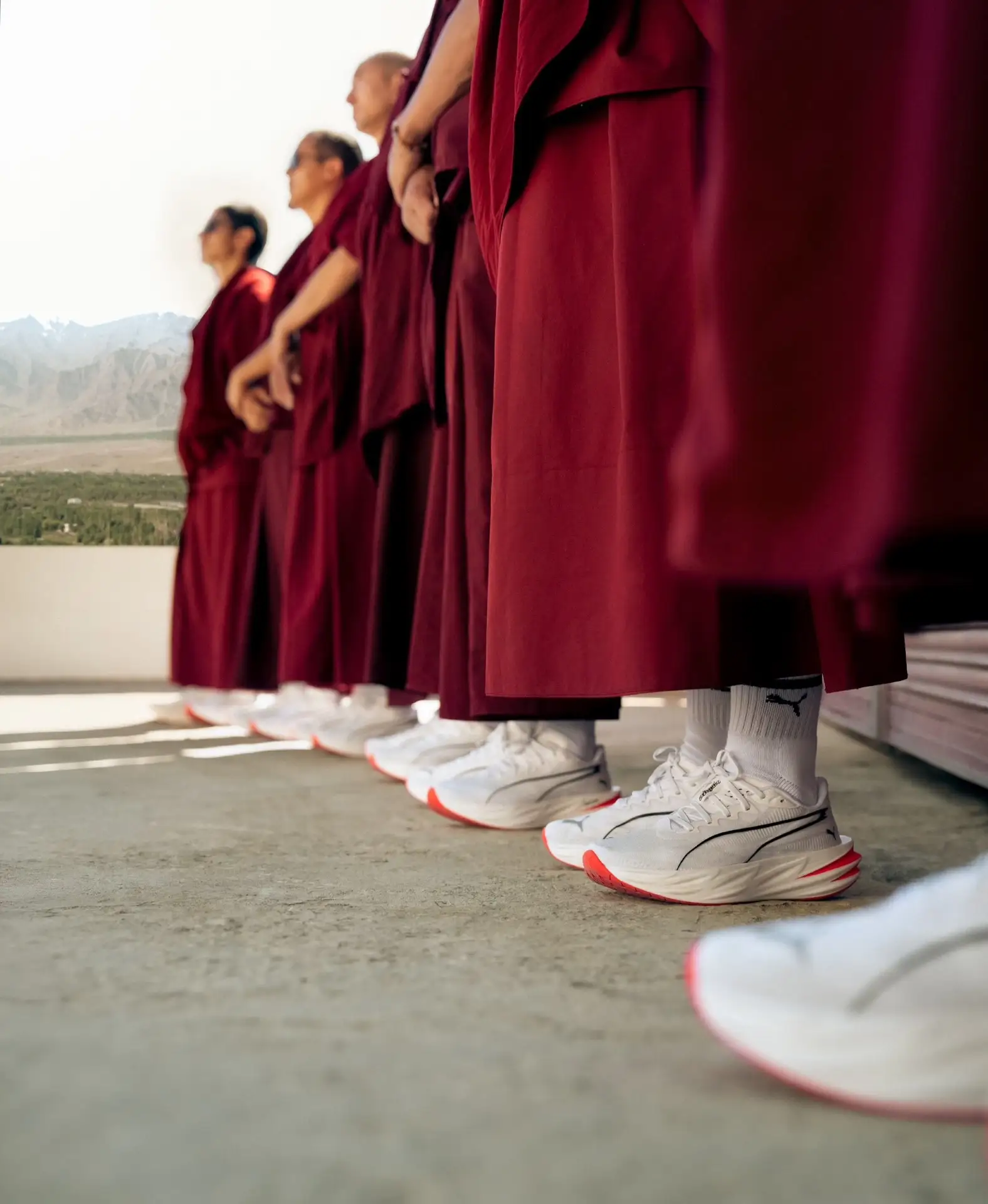 PUMA «обула» монахов — и это стало одной из самых необычных спортивных кампаний года ⚡️