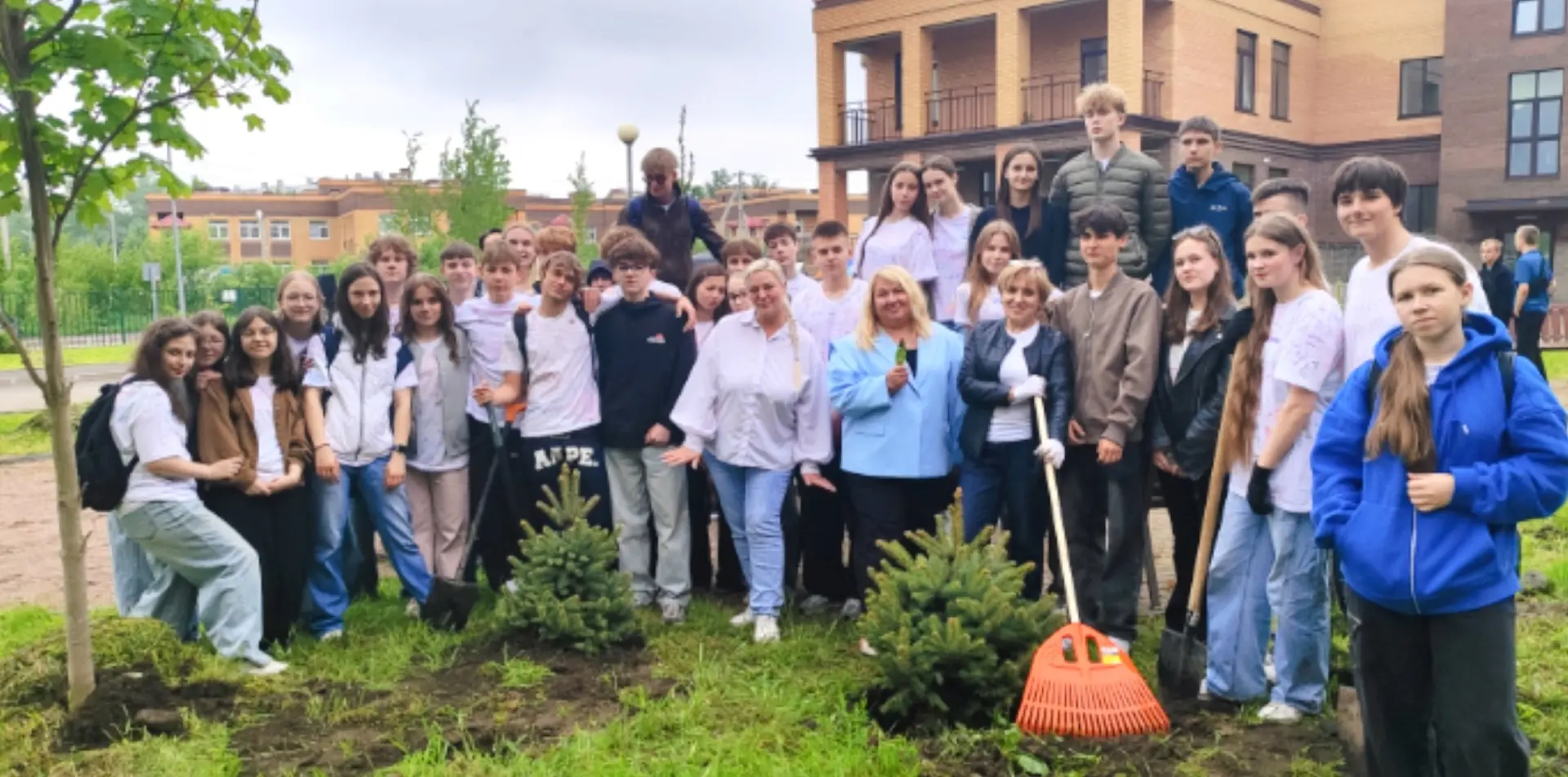 🌳 САД ВЫПУСКНИКОВ: деревья, которые будут расти вместе с нашими ребятами🌳