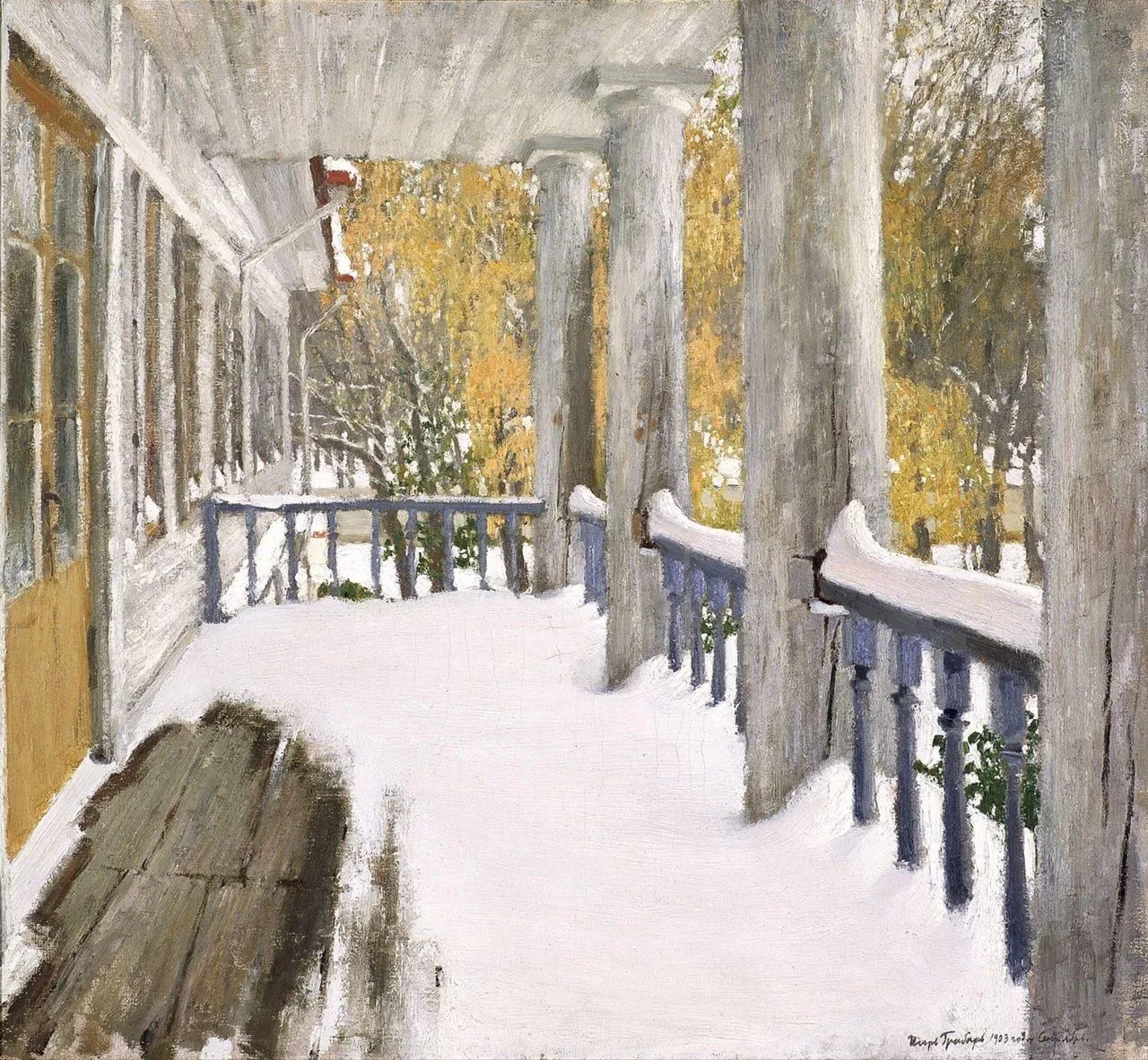«Сентябрьский снег», 1903.