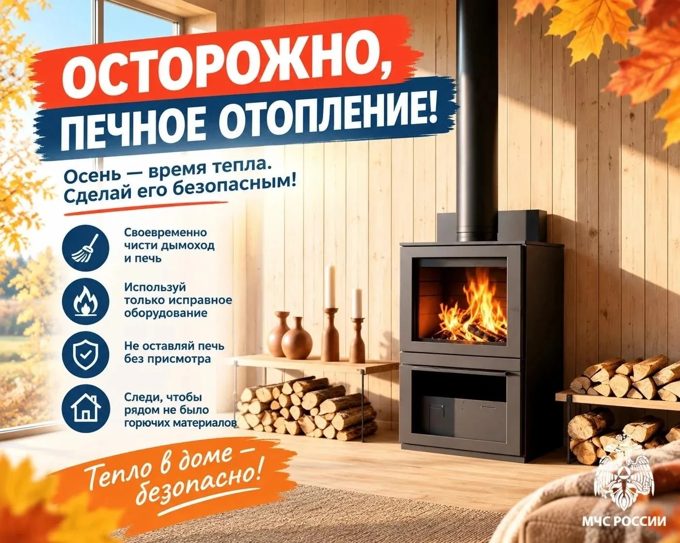 Тепло с умом: простые правила, которые спасают жизни