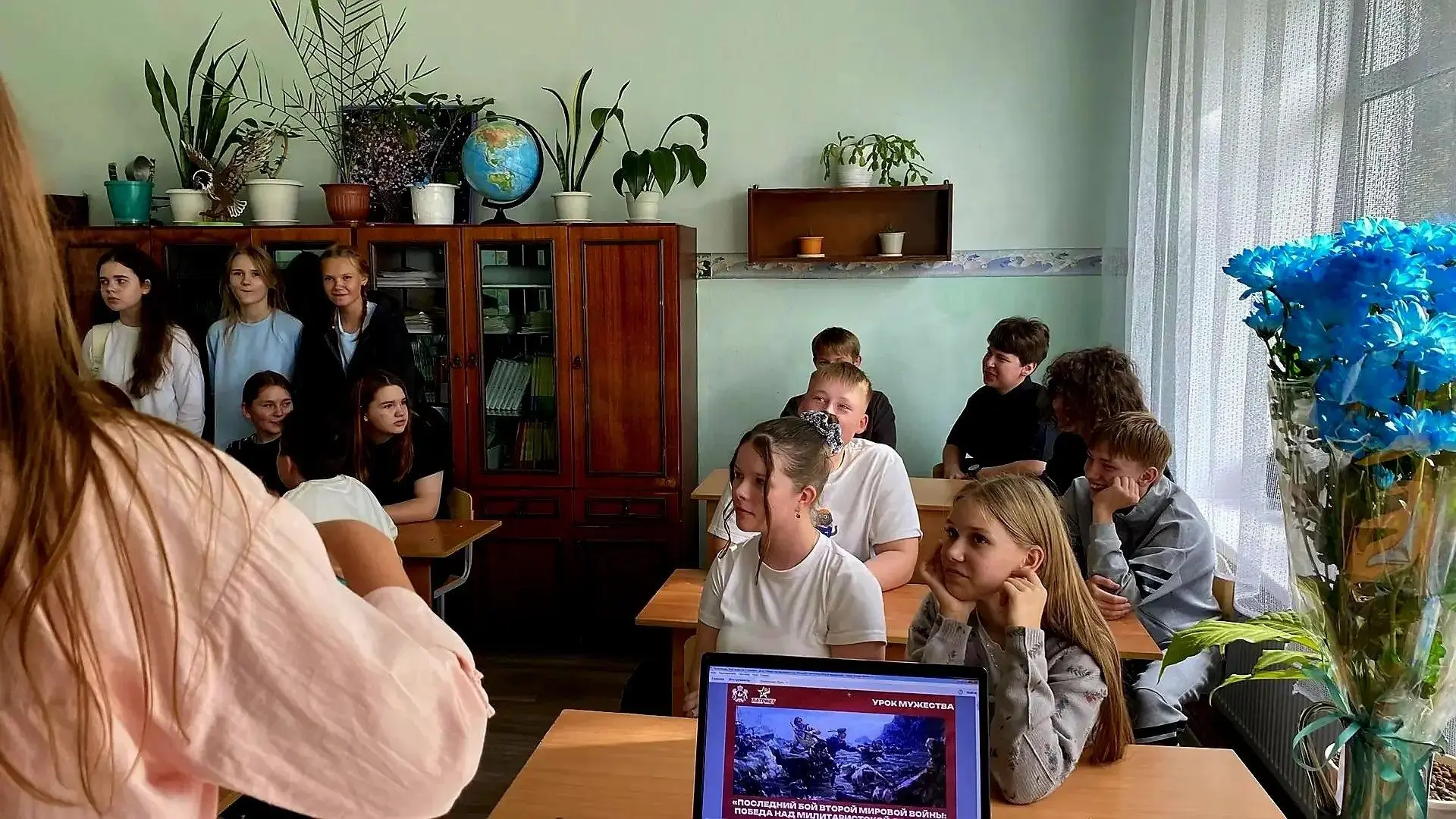 💫2 сентября 2026 года учащиеся МБОУ «Дреневская ОШ» стали участниками урока мужества «...