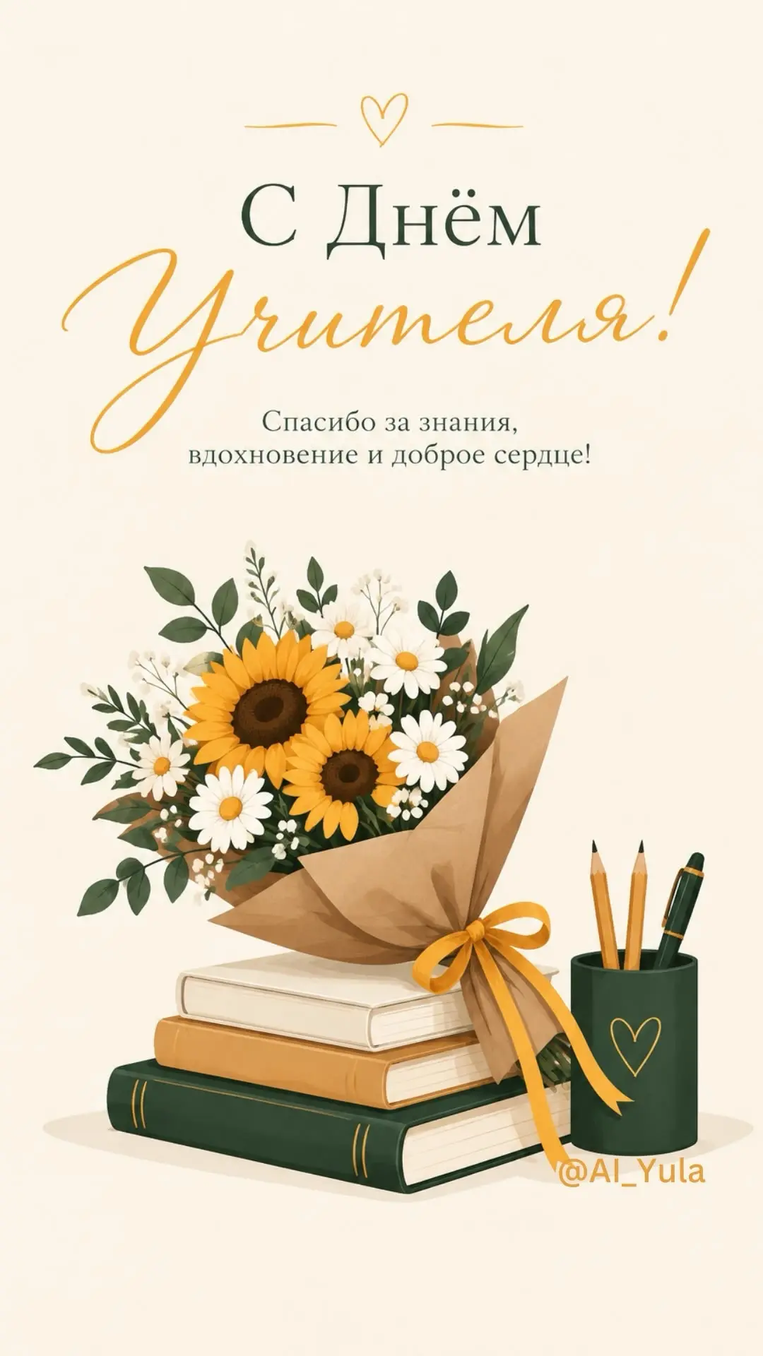 🌻📖С Днём учителя, наши дорогие педагоги!