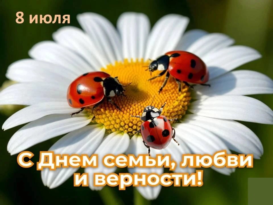 8 июля по всей России отмечают один из самых душевных праздников года - День семьи, любви и верности