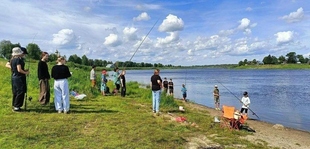 Рыбалка, объединившая сердца
