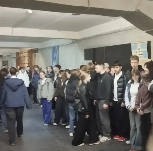 📢Важно уметь действовать правильно  Сегодня в нашей школе для учеников 10-х классов состоялось трени