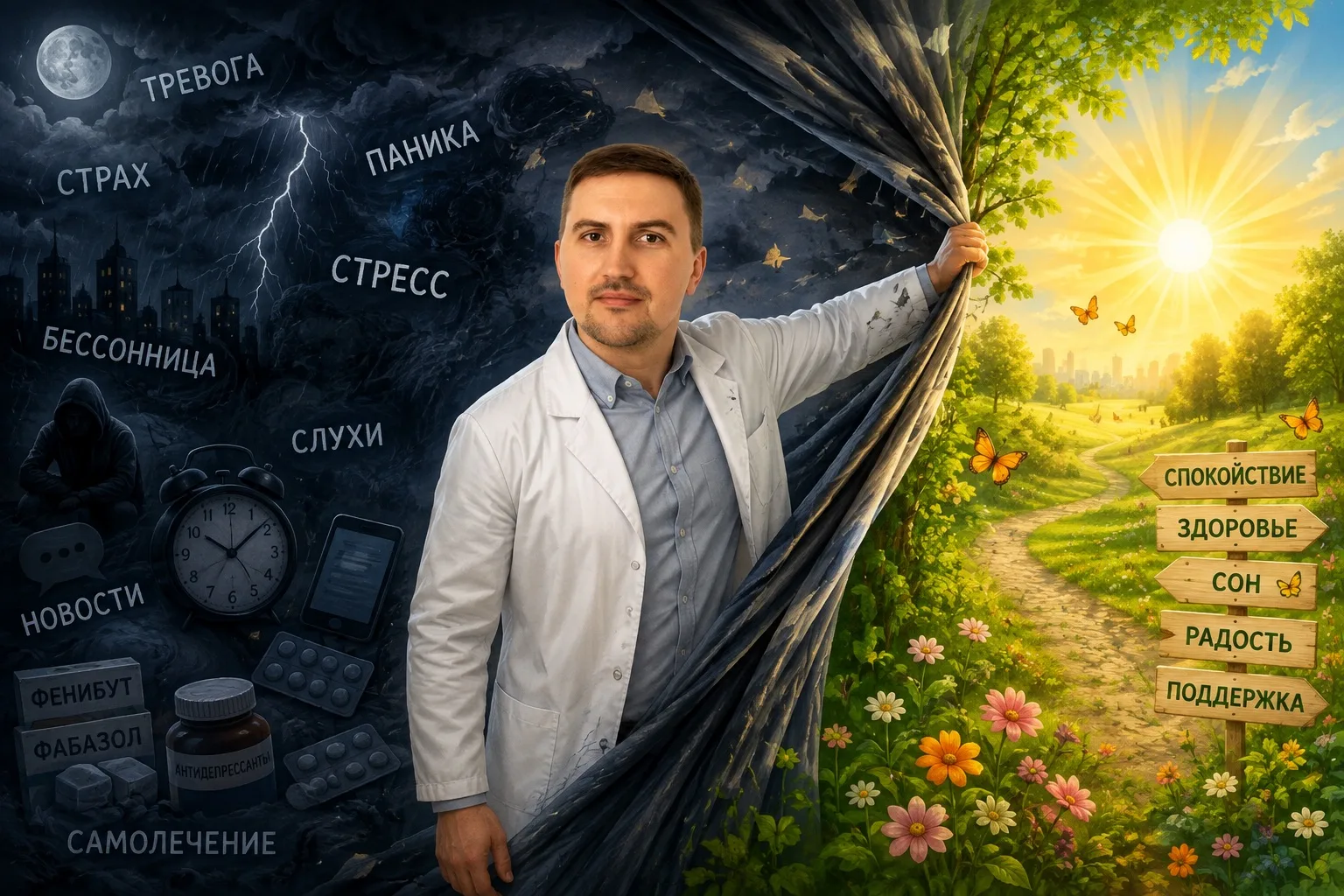 🧠 Когда тревоги становится слишком много. К кому идти?
