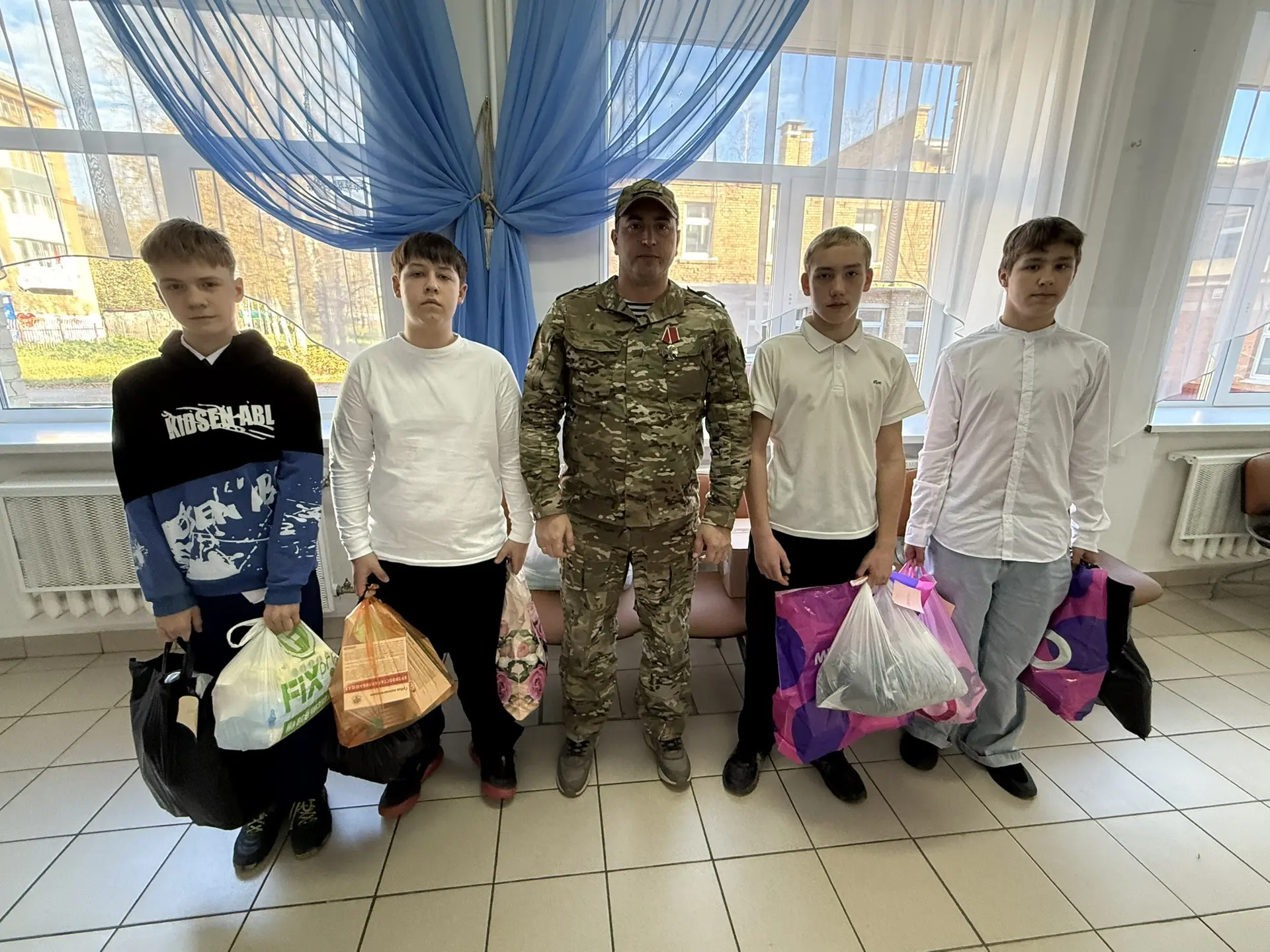 Сбор гуманитарной помощи для бойцов СВО «Мы с вами!»