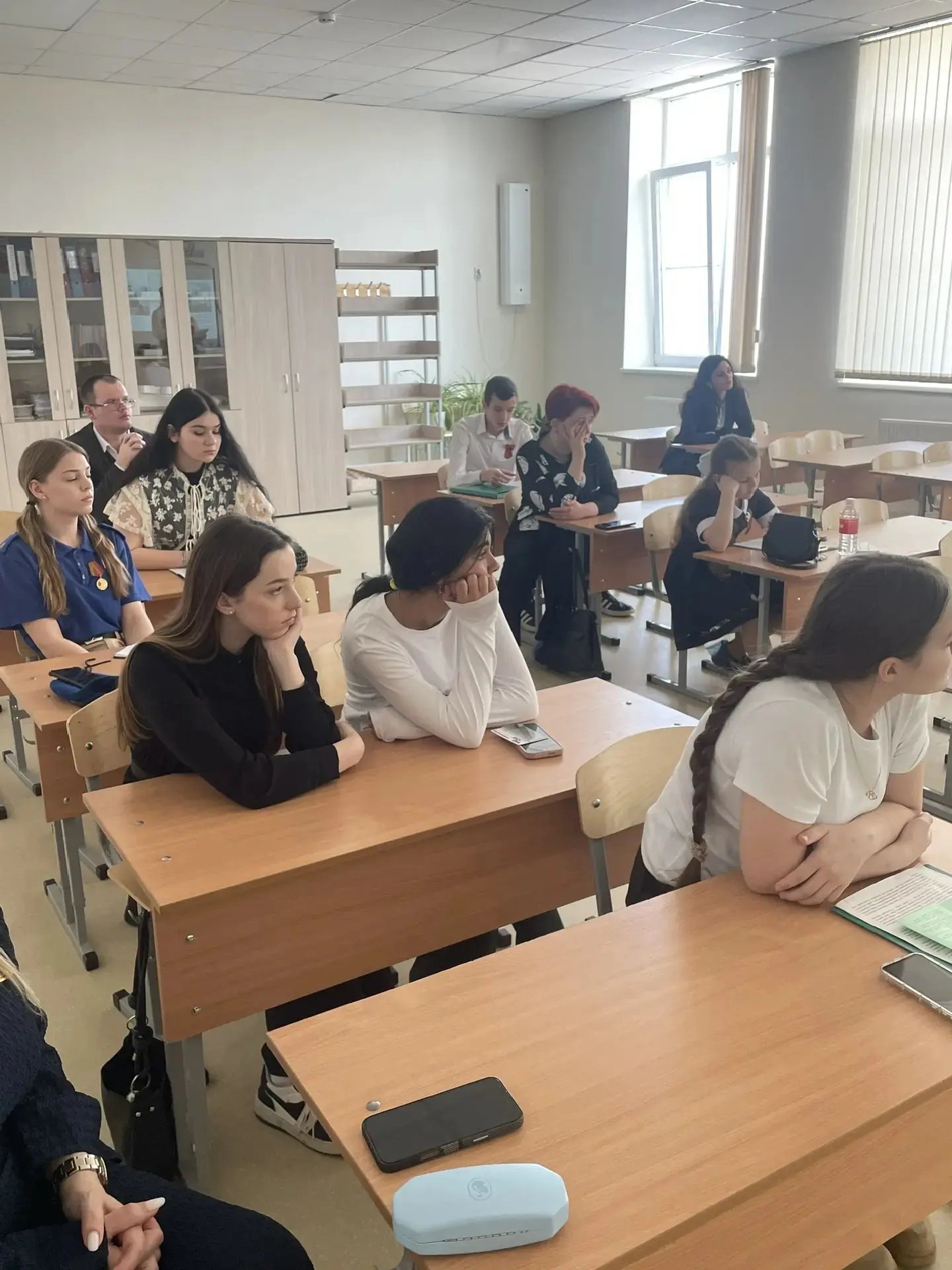 2 апреля на базе МБОУ "СОШ  №22» г. Михайловск  была проведена  окружная конференция участников тури