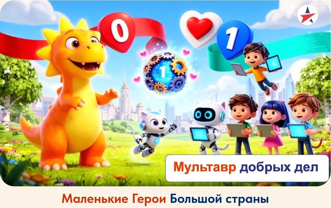 🎞 Приглашаем всех желающих принять участие во Всероссийском открытом конкурсе «МУЛЬТАВР. Маленькие 