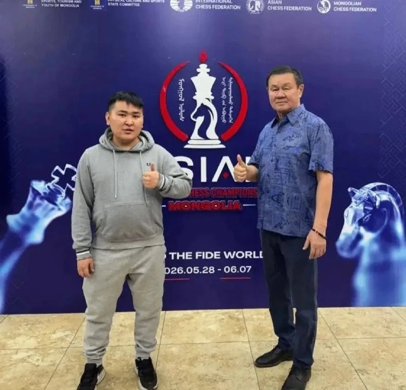 Гроссмейстер из Бурятии Жамсаран Цыдыпов завоевал бронзу на чемпионате Азии по шахматам в Улан-Батор