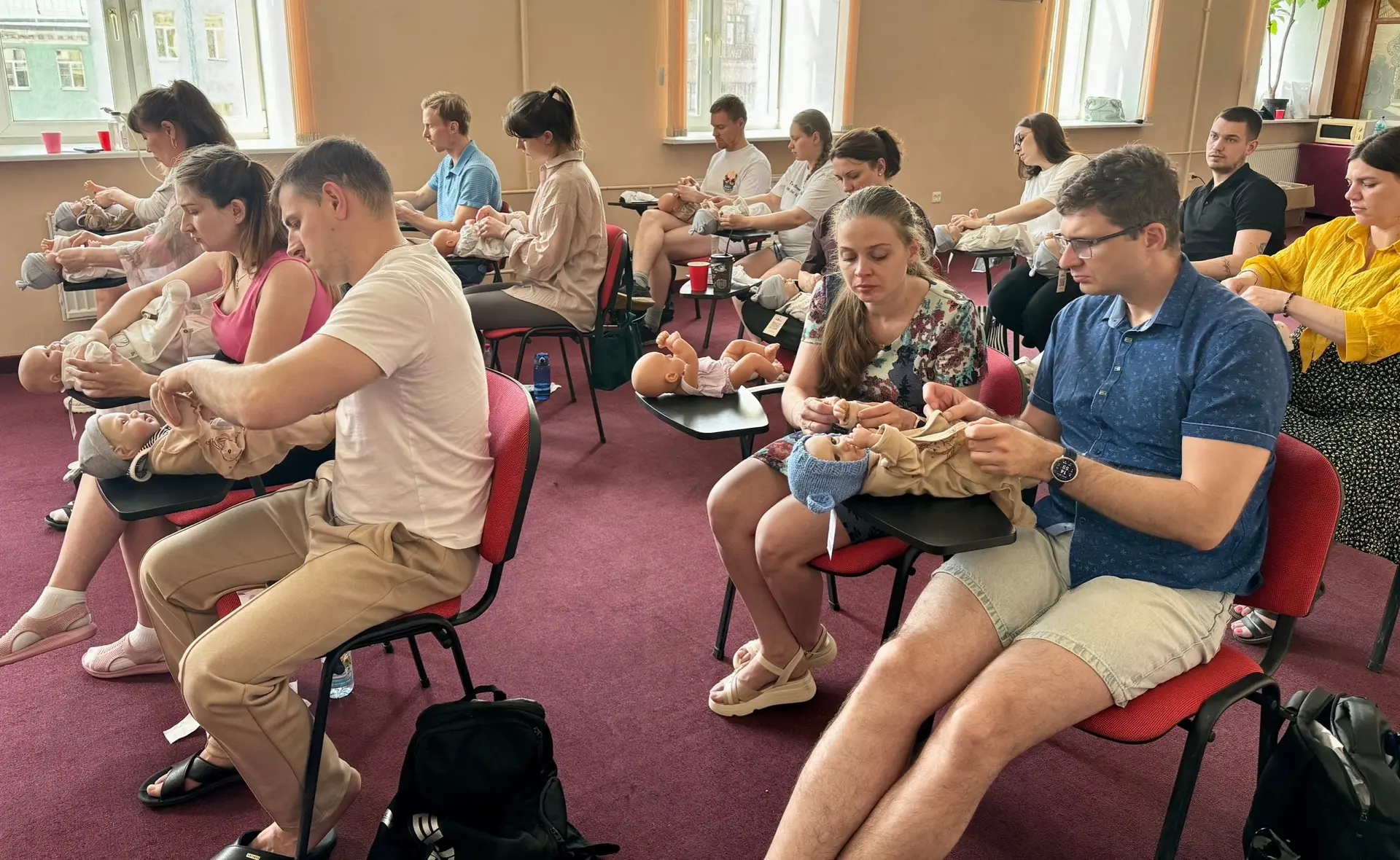 В субботу в Питере, 6️⃣ июня, состоялось долгожданное событие – семинар для будущих мам по подготовк