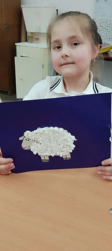 🐑 “Барашек” из салфеток - новое творение наших талантливых ребят из “Мастерской добрых...