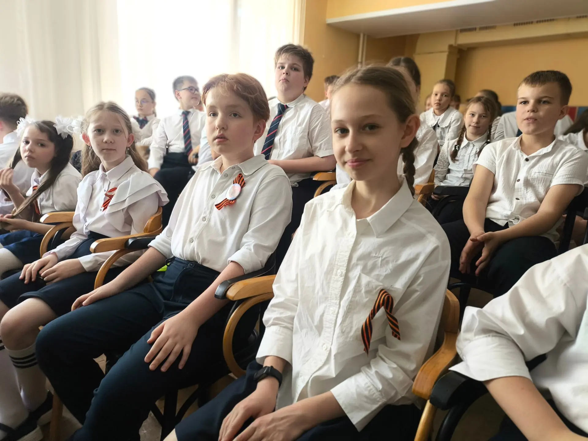 В прогимназии прошёл праздничный концерт ко Дню Победы 🕊️⁣