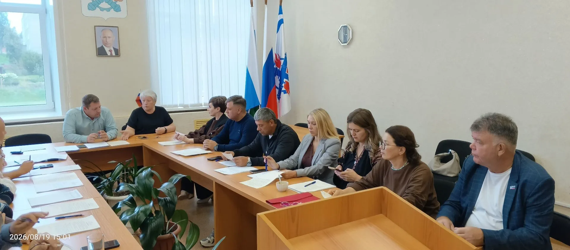 19 августа состоялось очередное заседание Думы Городского округа Верхняя Тура.