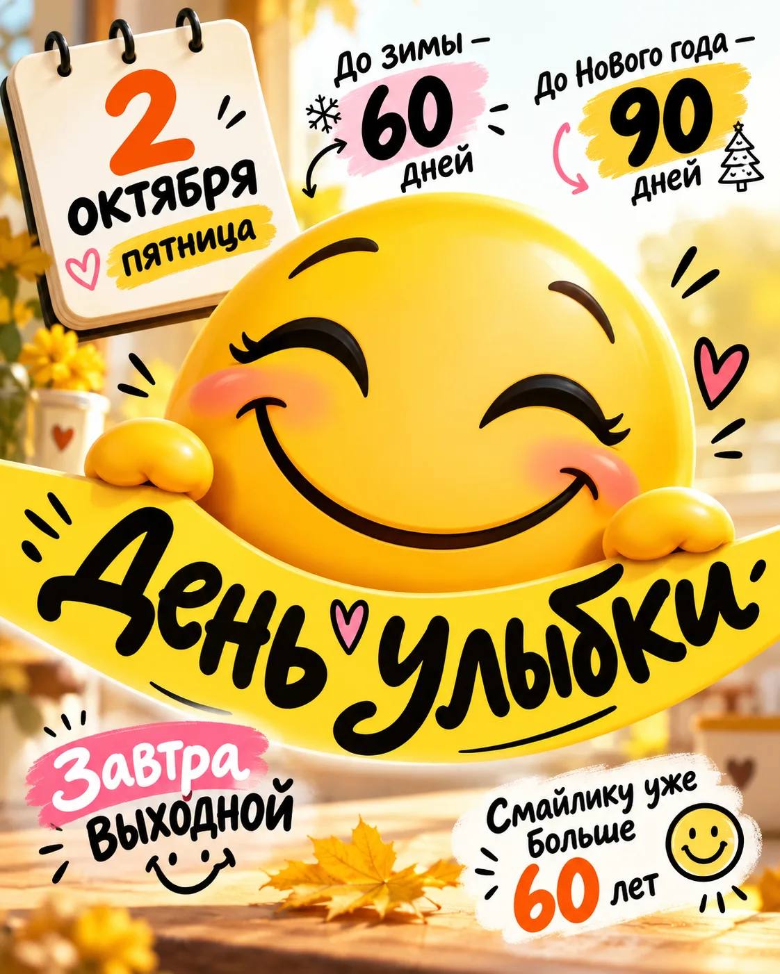🍂 СЕГОДНЯ — 2 ОКТЯБРЯ