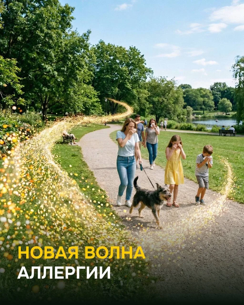 Новый пик сезона аллергии в Москве 😷

С конца прошлой недели столицу снова накрыло пыльцой. Главные