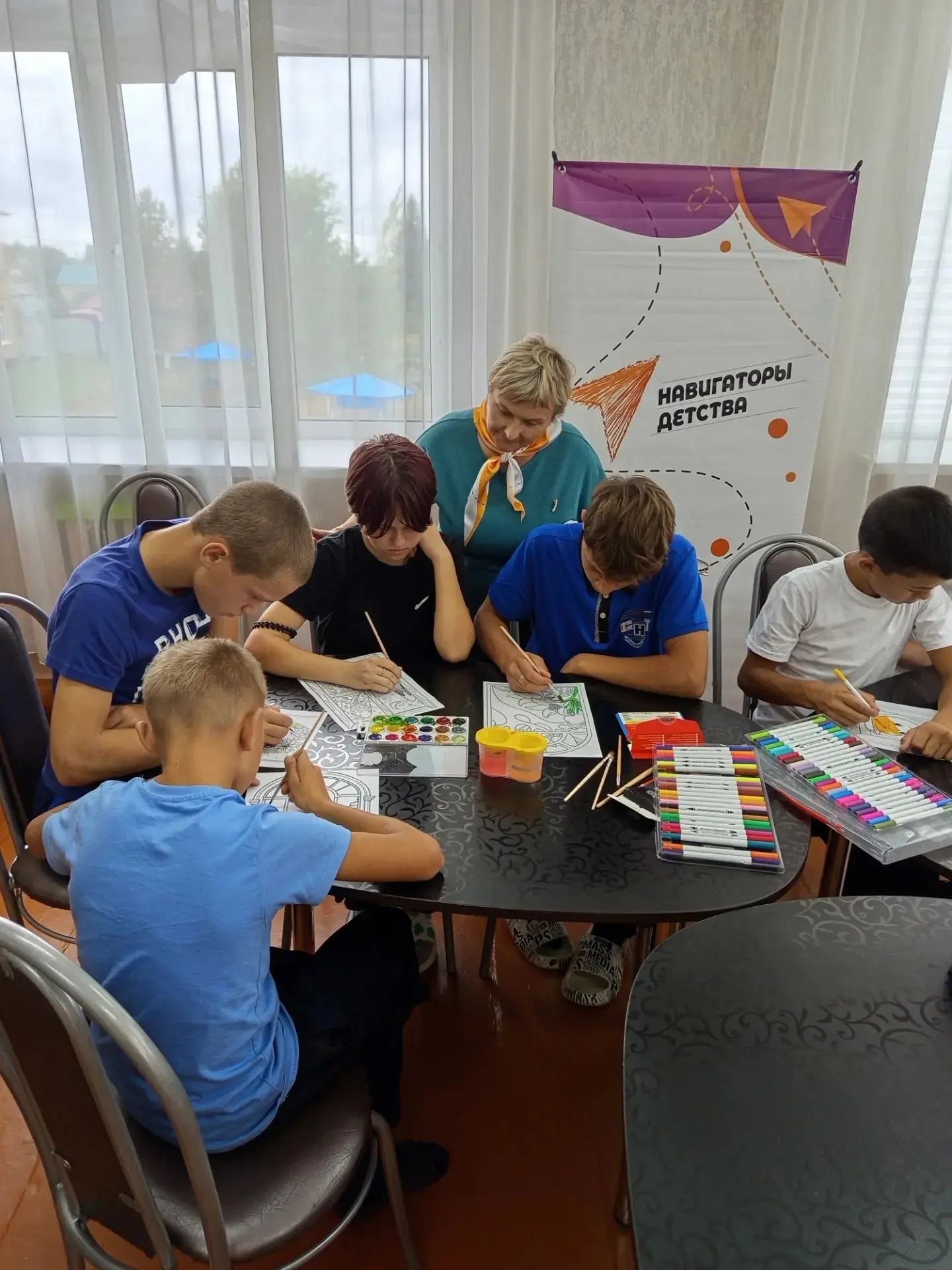Для обучающихся 5-8 классов советником директора по воспитанию Воропаевой Л.П. и воспит...