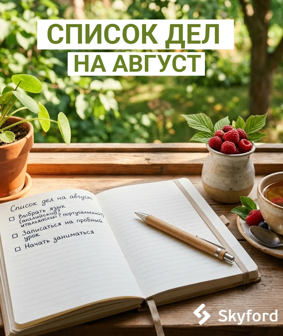 ⏳ Август – повод задуматься об осени