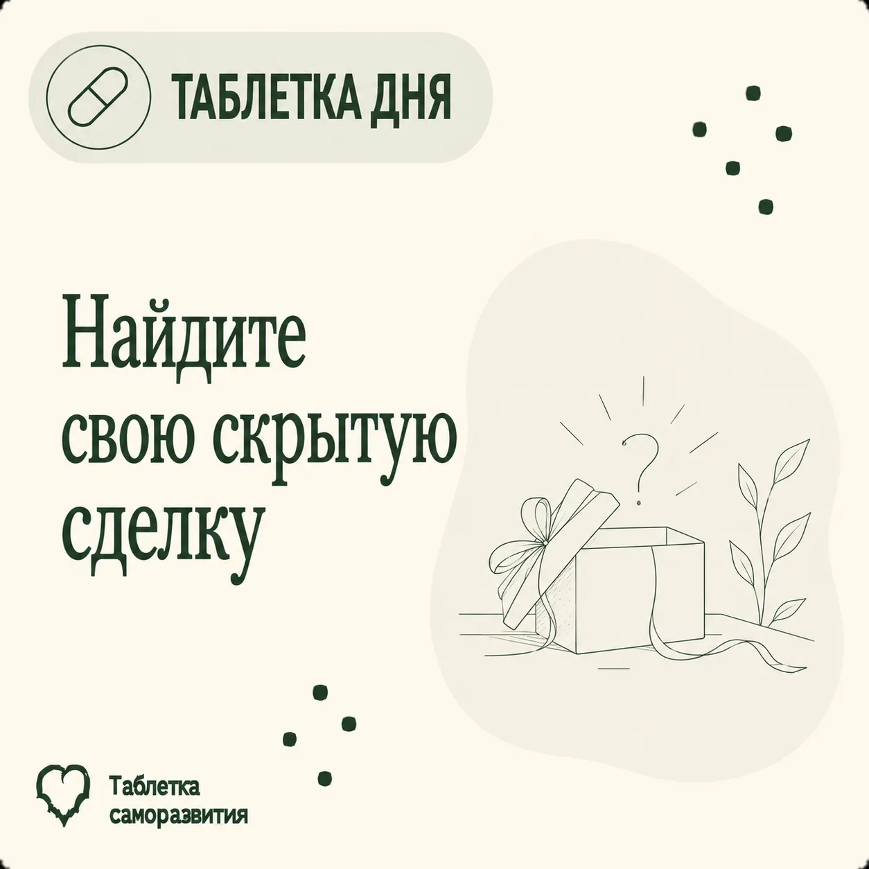 Найдите свою скрытую сделку