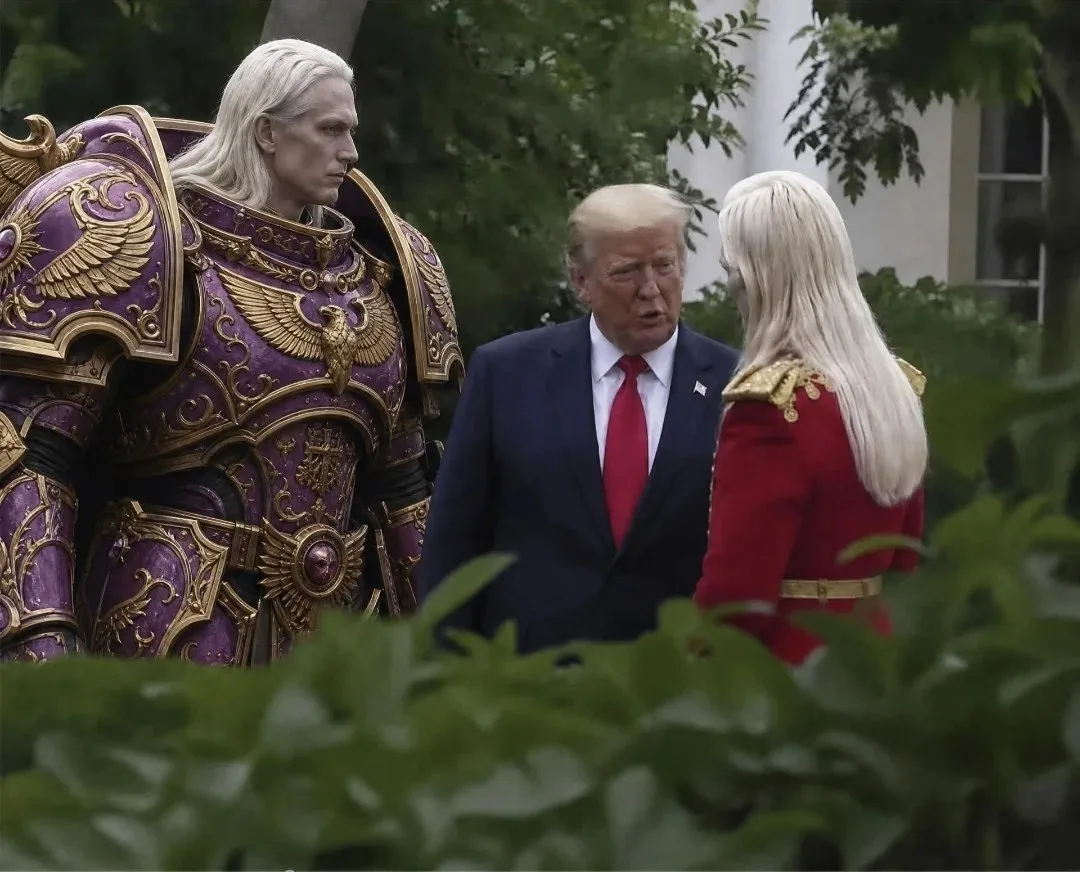 BREAKING: Дональд Трамп ведёт переговоры с Фулгримом и «Детьми Императора» по поводу ка...