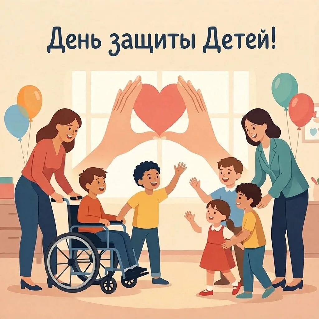 С Днём защиты детей! 

 

 

Дорогие дети, родители, педагоги и все, кто заботится о младшем поколен