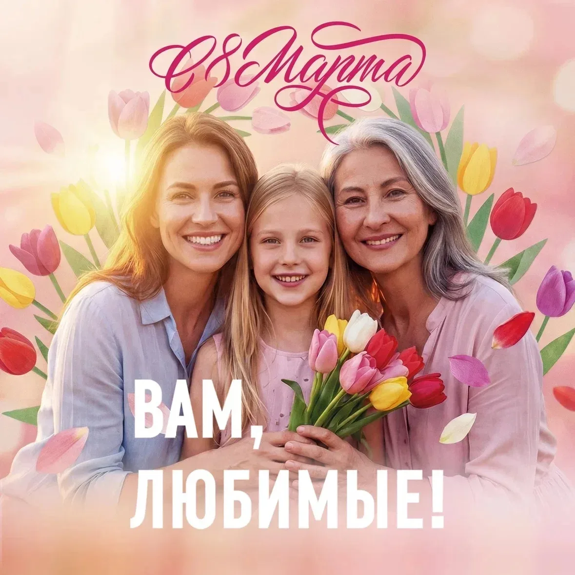 Дорогие наши женщины!