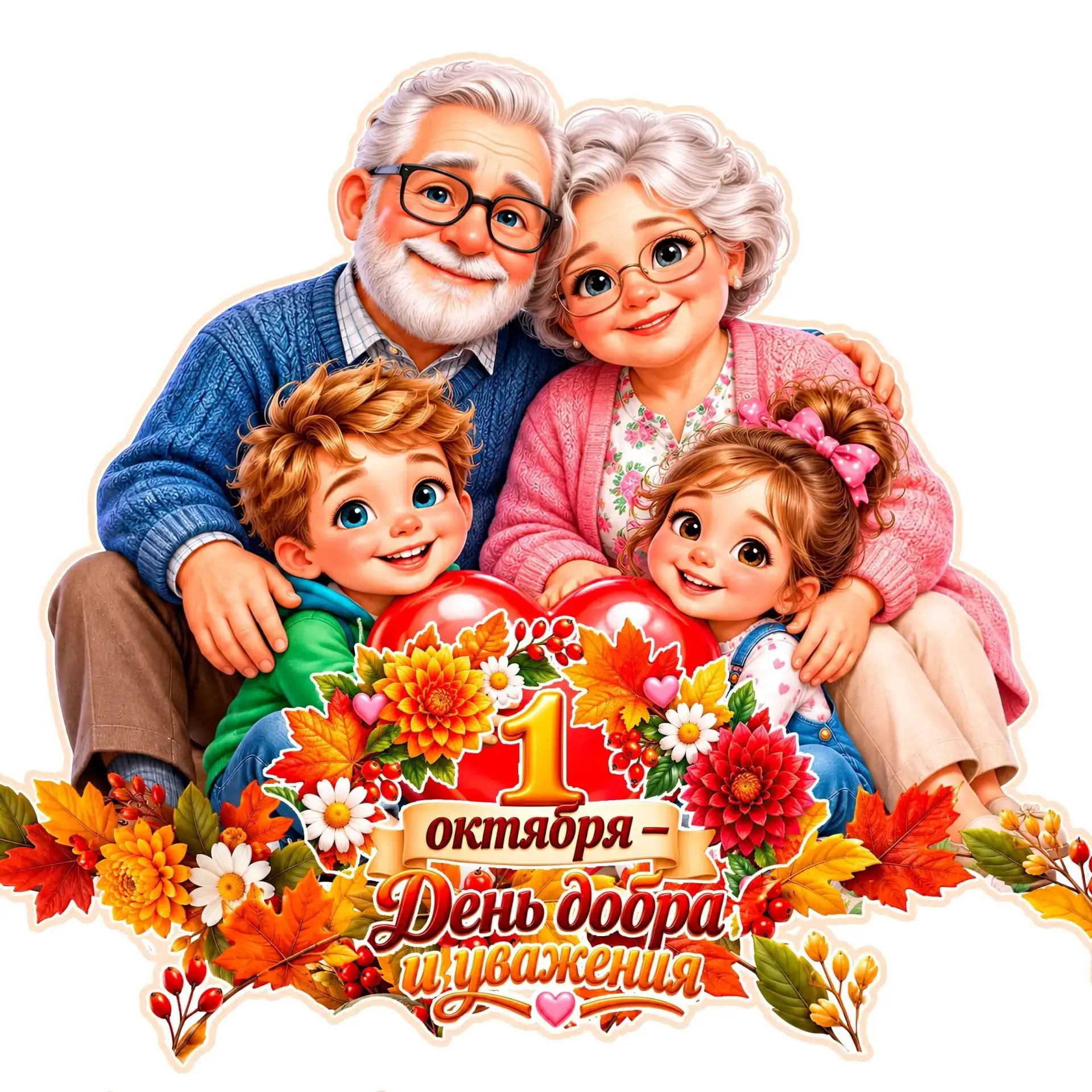 Дорогие наши бабушки и дедушки!