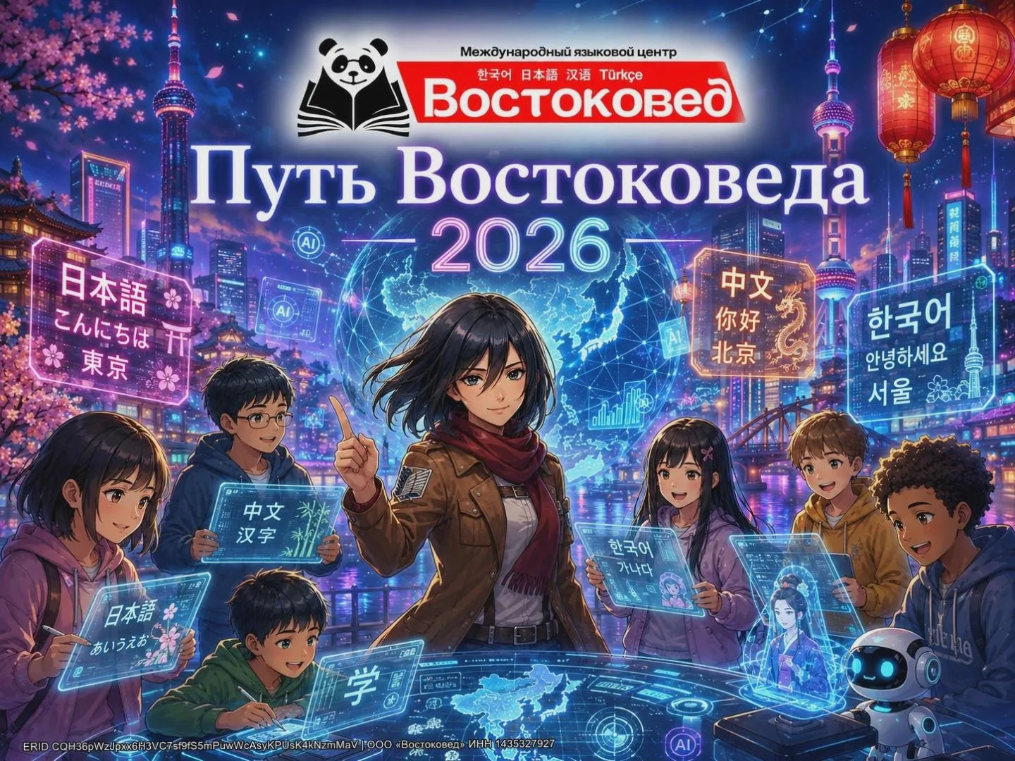 Летняя школа «Путь востоковеда» - июль 2026

Этим летом открываем двери в мир Азии и современных тех