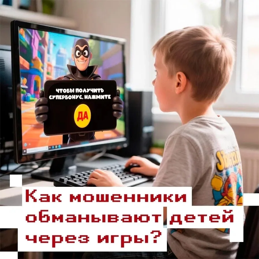 Как мошенники манипулируют в детских играх? 🧒🏻
